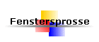 Fenstersprosse